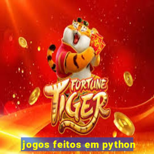 jogos feitos em python